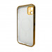 Чохол для смартфона AG Glass Sapphire Frame MagSafe Logo for Apple iPhone 11 Gold