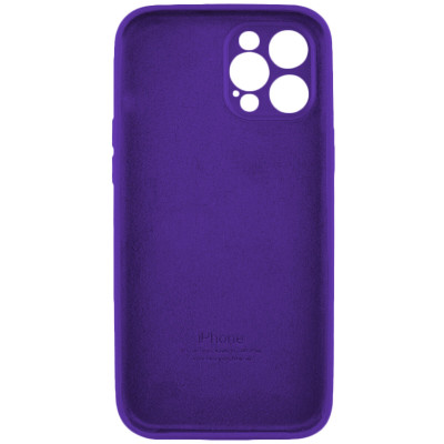 Чохол для смартфона Silicone Full Case AA Camera Protect for Apple iPhone 12 Pro Max 54,Amethist