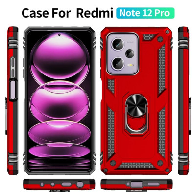 Чохол для смартфона Cosmic Robot Ring for Xiaomi Redmi Note 12 Pro 5G Red