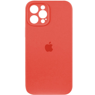 Чохол для смартфона Silicone Full Case AA Camera Protect for Apple iPhone 12 Pro Max 18,Peach