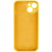Чохол для смартфона Silicone Full Case AA Camera Protect for Apple iPhone 14 56,Sunny Yellow