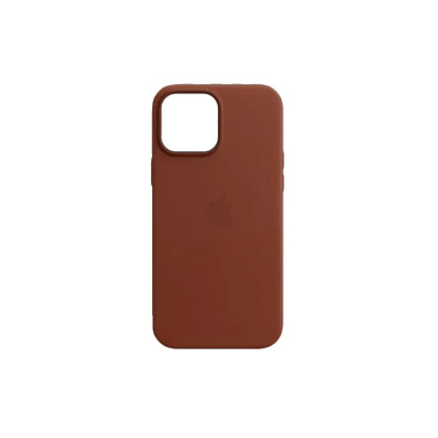 Чохол для смартфона Leather AAA Full Magsafe IC for iPhone 15 Umber