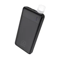 Зовнішній акумулятор WUW Y162  10000mAh + Led ліхтарик  Black