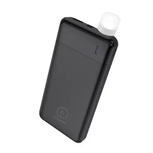 Зовнішній акумулятор WUW Y162  10000mAh + Led ліхтарик  Black