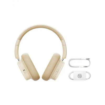 Навушники Baseus Bowie H1i Noise-Cancellation Wireless Headphones Stellar White