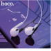 Навушники HOCO M101 Crystal joy Type-C wire-controlled digital earphones with microphone White