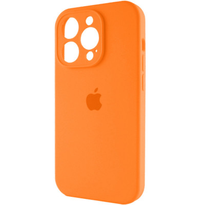 Чохол для смартфона Silicone Full Case AA Camera Protect for Apple iPhone 15 Pro Max 52,Orange