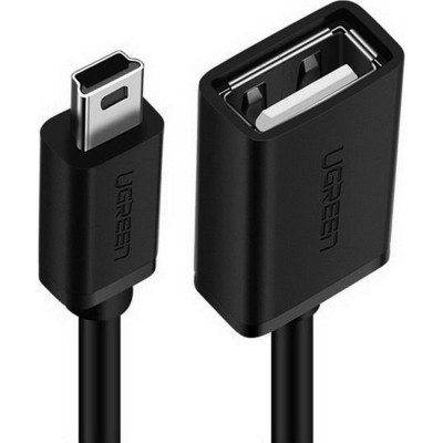 Перехідник UGREEN US249 Mini USB Male to USB Female OTG Cable(UGR-10383)