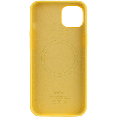 Чохол для смартфона Silicone Full Case AAA MagSafe IC for iPhone 14 Pro Max Sunglow