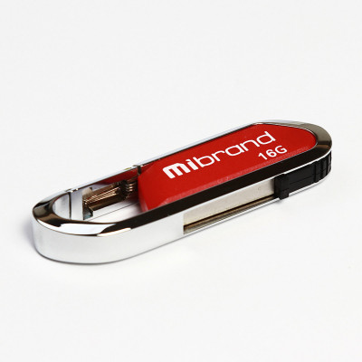 Flash Mibrand USB 2.0 Aligator 16Gb Dark Red - надежное хранение данных от AllBattery.ua