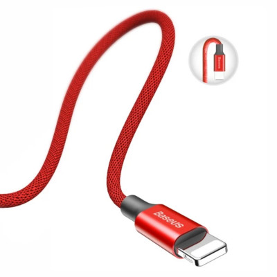 Кабель Baseus Yiven Cable For Apple 1.2M Red<N>(W)