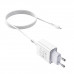 Мережевий зарядний пристрій HOCO C81A Asombroso single port charger set(Micro) White