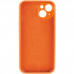 Чохол для смартфона Silicone Full Case AA Camera Protect for Apple iPhone 14 52,Orange