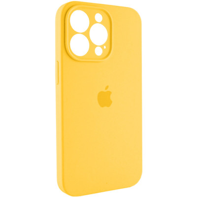 Чохол для смартфона Silicone Full Case AA Camera Protect for Apple iPhone 14 Pro 56,Sunny Yellow