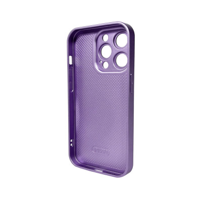 Чохол для смартфона AG Glass Matt Frame Color Logo for Apple iPhone 14 Pro Light Purple