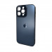 Чохол для смартфона AG Glass Sapphire Frame MagSafe Logo for Apple iPhone 14 Pro Max Sea Blue