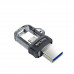 Популярный флеш-накопитель SanDisk USB 3.0 Ultra Dual Drive OTG M3.0 128Gb (150Mb/s) Black - идеальный выбор для быстрой и удобной передачи данных.