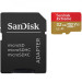 Карта пам'яті microSDHC (UHS-1 U3) SanDisk Extreme Action A1 32Gb Class 10 V30 (R100Mb/s, W60Mb/s) (adapter SD) TP