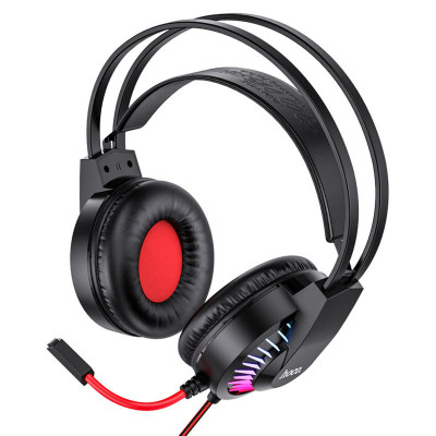 Навушники HOCO W105 Joyful gaming headphones Red