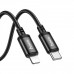 Кабель HOCO X91 Radiance PD charging data cable for iP(L=3M) Black