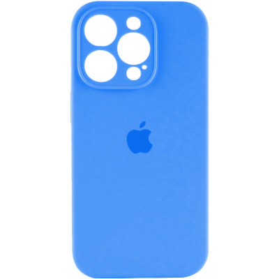 Чохол для смартфона Silicone Full Case AA Camera Protect for Apple iPhone 13 Pro 38,Surf Blue