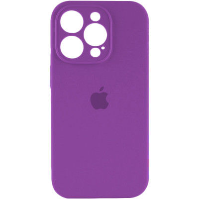Чохол для смартфона Silicone Full Case AA Camera Protect for Apple iPhone 15 Pro 19,Purple