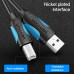 Кабель Vention USB2.0 A Male to B Male Print Cable 1M Black (VAS-A16-B100)