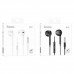 Навушники HOCO M101 Crystal joy wire-controlled earphones with microphone Black