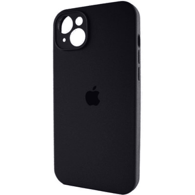 Чохол для смартфона Silicone Full Case AA Camera Protect for Apple iPhone 15 14,Black