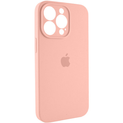 Чохол для смартфона Silicone Full Case AA Camera Protect for Apple iPhone 15 Pro 37,Grapefruit