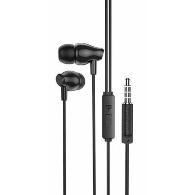 Навушники BOROFONE BM61 Wanderer universal earphones with mic Black