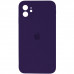 Чохол для смартфона Silicone Full Case AA Camera Protect for Apple iPhone 12 59,Berry Purple