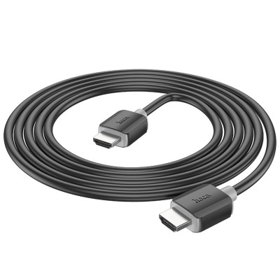 Кабель HOCO US08 HDTV 2.0 male-to-male 4K HD data cable(L=2M) Black