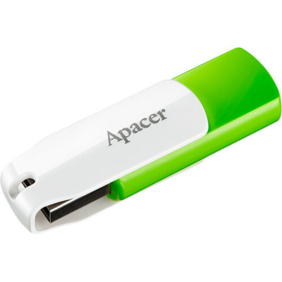 Flash Apacer USB 2.0 AH335 64Gb green - универсальное хранилище данных высокой емкости
