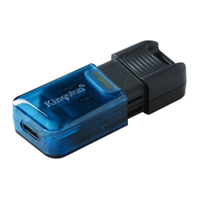 Быстрый и емкий Flash Kingston USB 3.2 DT 80M 256GB Type-C Black/Blue теперь в наличии в магазине allbattery.ua!