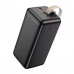 Зовнішній акумулятор HOCO J111D Smart charge PD30W power bank(50000mAh) Black
