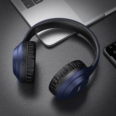 Навушники HOCO W28 Journey wireless headphones Blue