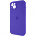 Чохол для смартфона Silicone Full Case AA Camera Protect for Apple iPhone 14 22,Dark Purple