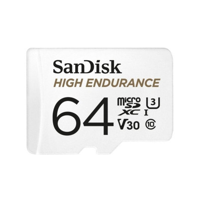 Новинка: microSDXC (UHS-1 U3) SanDisk Max Endurance 64Gb class 10 V30 (R100Mb/sW40Mb/s) (adapterSD) теперь в наличии на allbattery.ua!