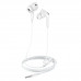 Навушники BOROFONE BM80 Pro Elegant wire-controlled earphones with microphone White