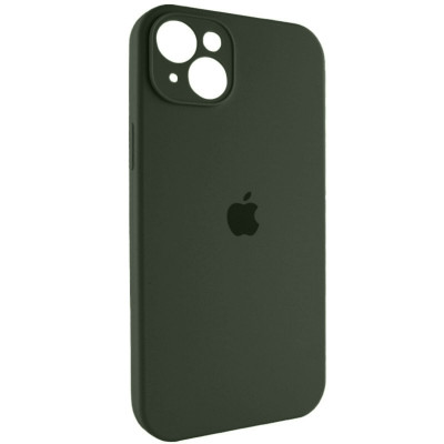 Чохол для смартфона Silicone Full Case AA Camera Protect for Apple iPhone 14 40,Atrovirens