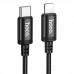 Кабель HOCO X91 Radiance PD charging data cable for iP(L=3M) Black