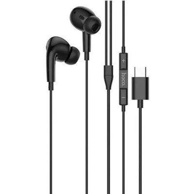 Навушники HOCO M101 Pro Crystal sound Type-C wire-controlled digital earphones with microphone Black