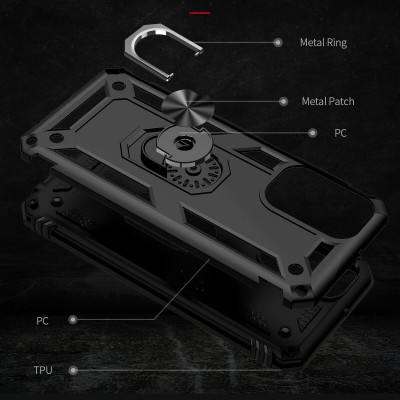 Чохол для смартфона Cosmic Robot Ring for Samsung Galaxy A23 4G Black