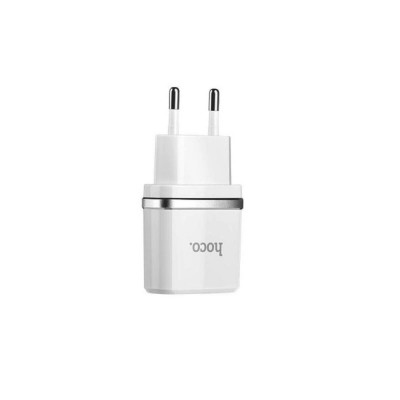 Мережевий зарядний пристрій HOCO C11 Smart single USB charger White