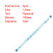 Плоский шлейф 4pin*1.0mm, 100*5mm, прямой, FFC AWM 20624 VW-1 80C 60V