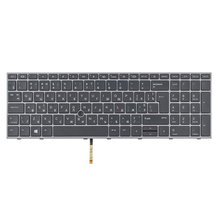 K★★★ Клавиатура для HP Zbook Fury 15 G7 G8 W-1000 W-1100, RU/UA