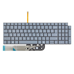 Клавиатура для Dell Inspiron/Vostro 16 5640 5645 P131F P132F, UA, Blue, Backlit, Original