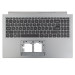 Верхняя крышка для Acer Aspire AL31-33 AL31-33P N24H4 series, RU/UA, (Silver, топкейс+клавиатура, 6B.D2MN8.009, Original)