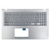 Верхня кришка для Asus X515E X515U X515J, RU/UA (Silver/Grey, топкейс+клавіатура, 90NB0SR2-R30UA0, Original)